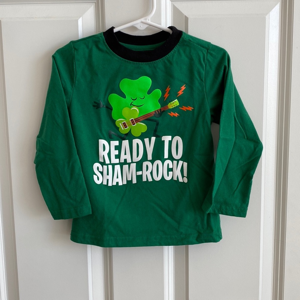 Toddler St. Patrick’s Day Green Long Sleeve T